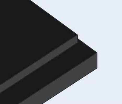 Pěněná PVC deska PALIGHT černá 10mm 