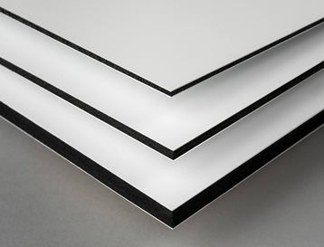 Kompozitní pěněná PVC deska PALBOARD 3mm bílá