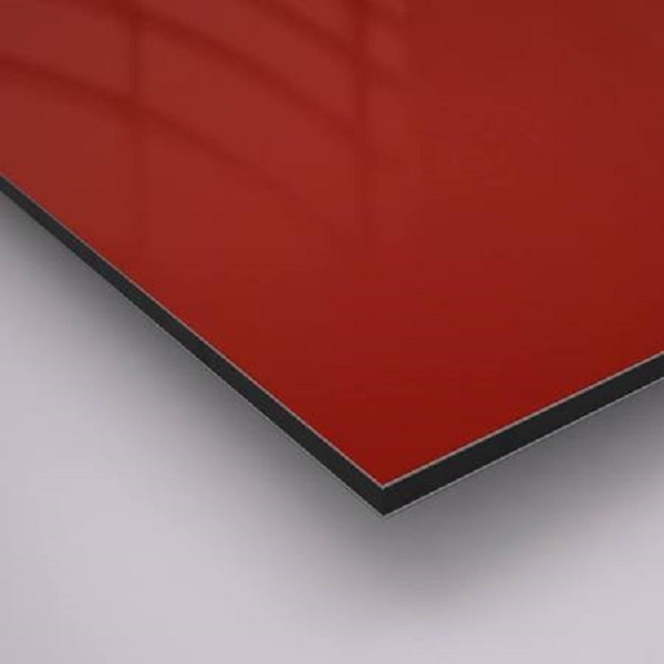 ZENITBOND 3mm Al 0,3mm červený lesk 3020 / bílý mat  | 1500x3050 mm BO3090-153