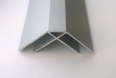 Rohový profil pro tloušťku 10mm z hliníku - délka 2000mm