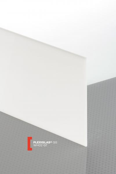 Plexisklo lité PLEXIGLAS GS - BÍLÁ - WH02- síla 3mm 2030x3050
