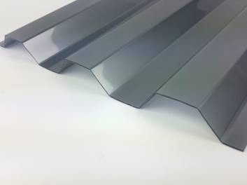 Trapézové polykarbonátové desky s hladkým povrchem 76/18 ATHERMIC - teploreflex