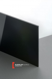 Plexisklo recyklované PLEXIGLAS PROTERRA černá 9M806 RC síla 5mm, NA DOTAZ