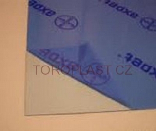 Polyesterová deska AXPET, čirá 1mm, 2050x1250