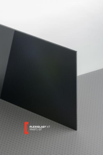 Plexisklo extrudované PLEXIGLAS XT černá 9N871 síla 3mm, 